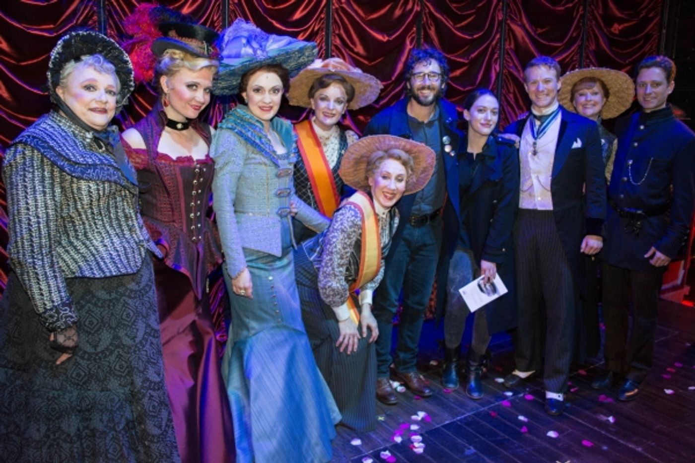 Photo Flash: Josh Groban & Kat Dennings Visit 'A GENTLEMAN'S GUIDE' on Broadway  Image
