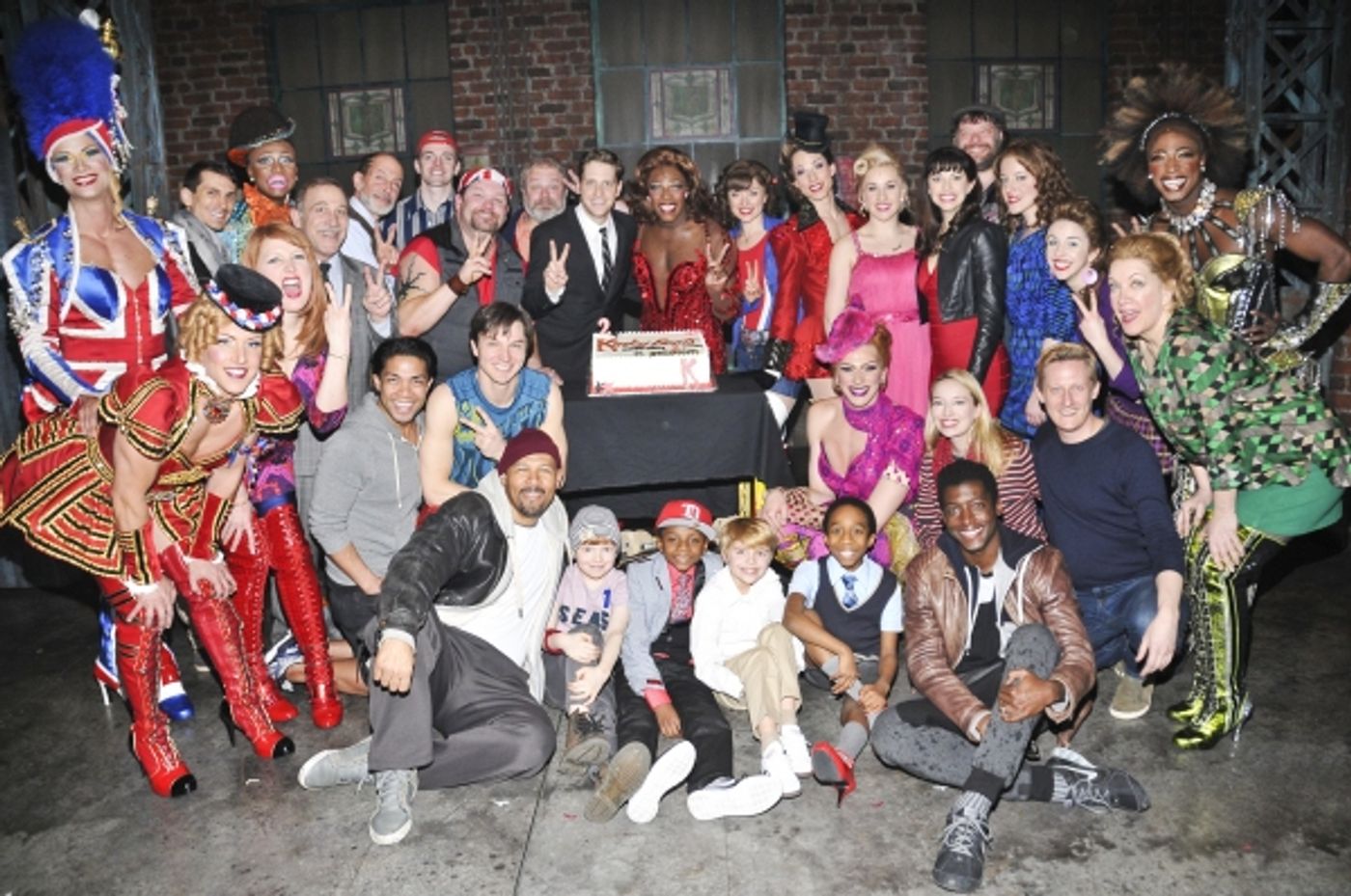 Photo Flash: KINKY BOOTS Cast Celebrates 2 Years on Broadway! Photo Flash: KINKY BOOTS Cast Celebrates 2 Years on Broadway! Image