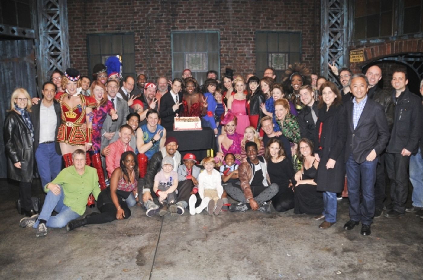 Photo Flash: KINKY BOOTS Cast Celebrates 2 Years on Broadway! Photo Flash: KINKY BOOTS Cast Celebrates 2 Years on Broadway! Image