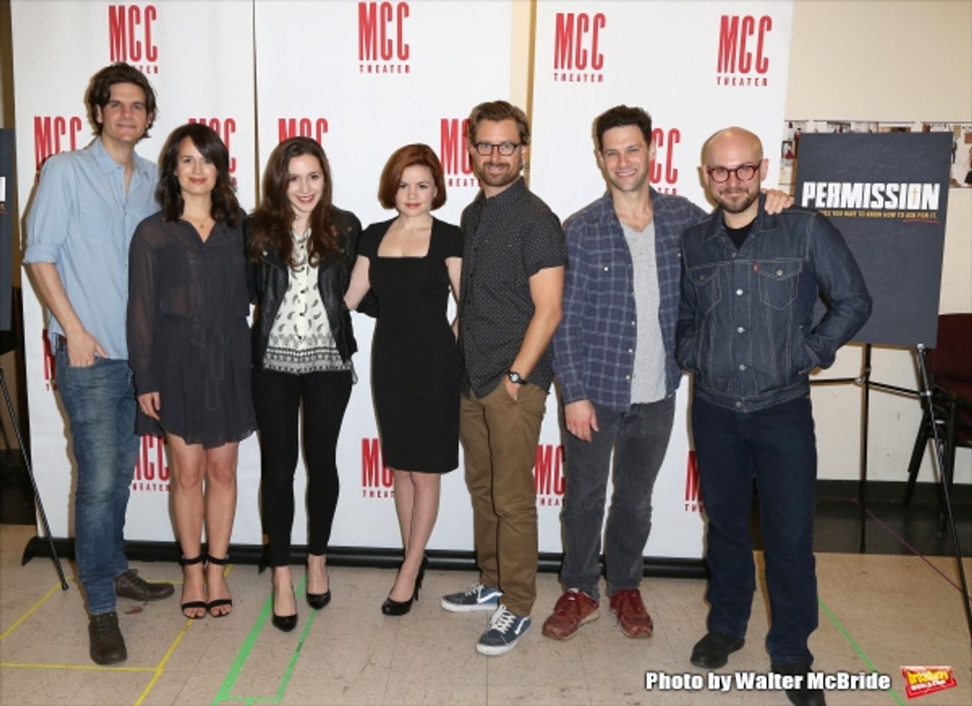 Photo Coverage: In Rehearsal with Justin Bartha, Elizabeth Reaser & More for MCC's PERMISSION Image