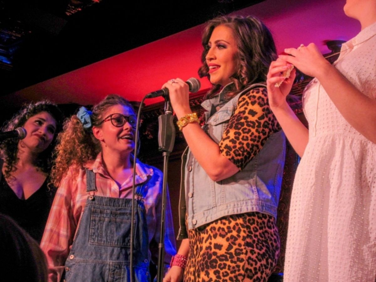 Olivia Rose, Josephine Rose Roberts and Jillian Wallach at 