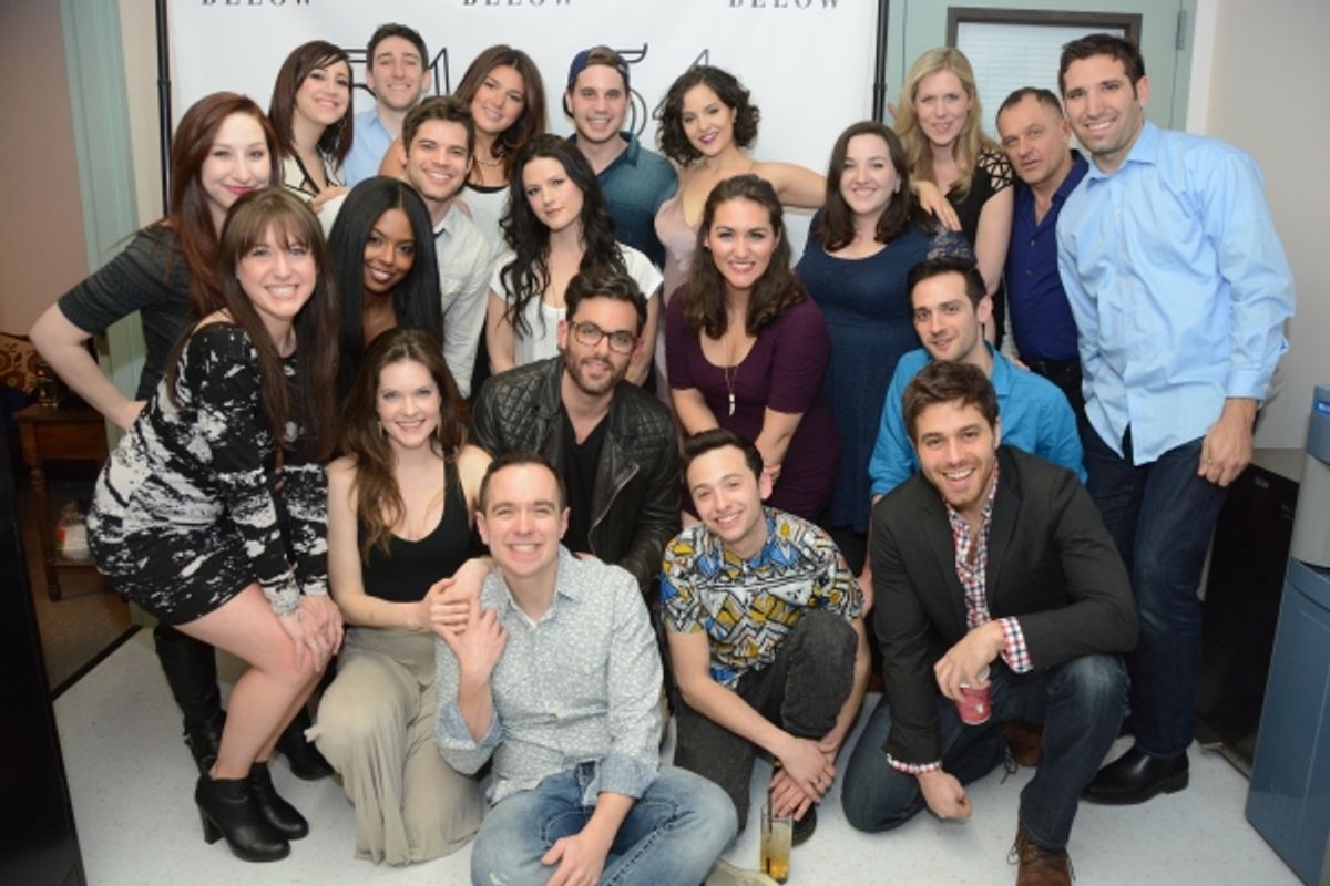 The cast of BROADWAY LOVES SAM SMITH at 