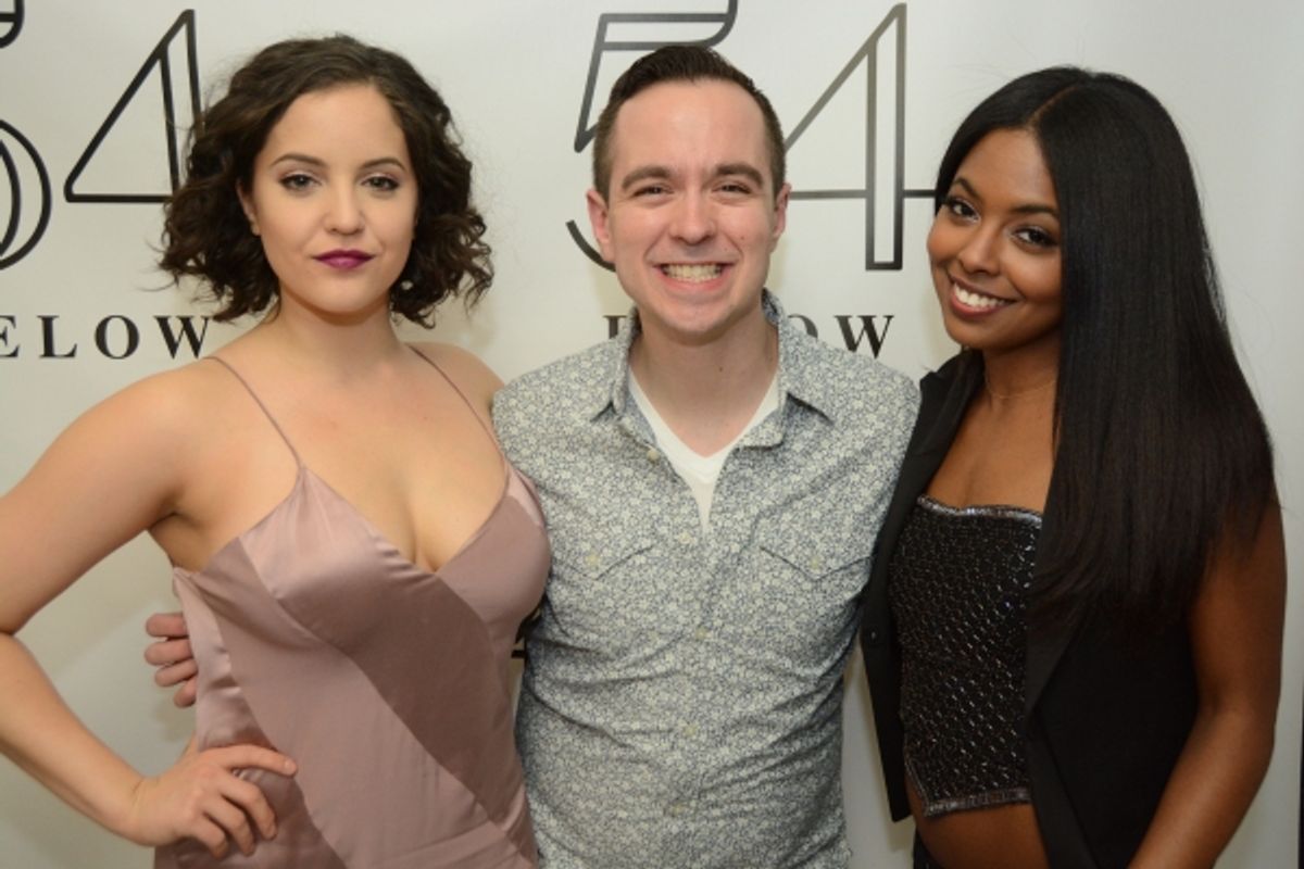 Janet Krupin, Benjamin Rauhala, and Adrienne Warren at 