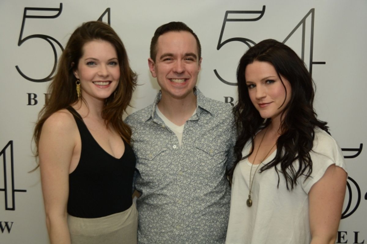 Meghann Fahy, Benjamin Rauhala, and Carrie Manolakos. at 