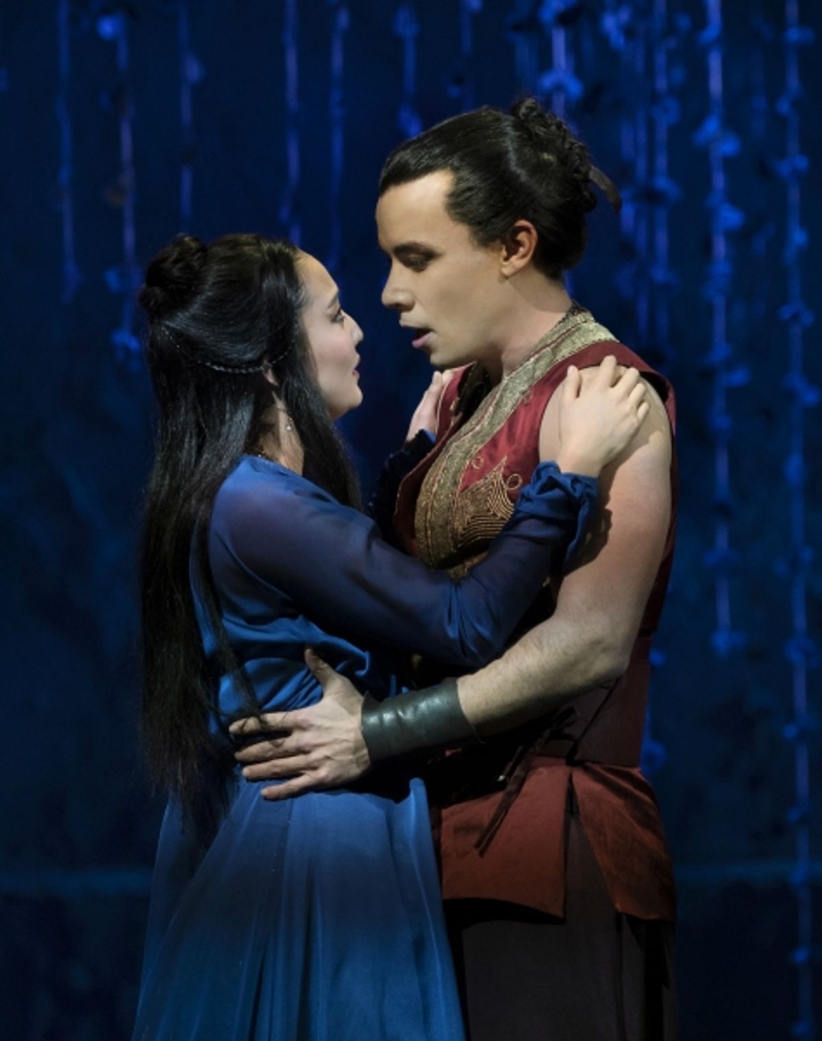 Ashley Park and Conrad Ricamora at 