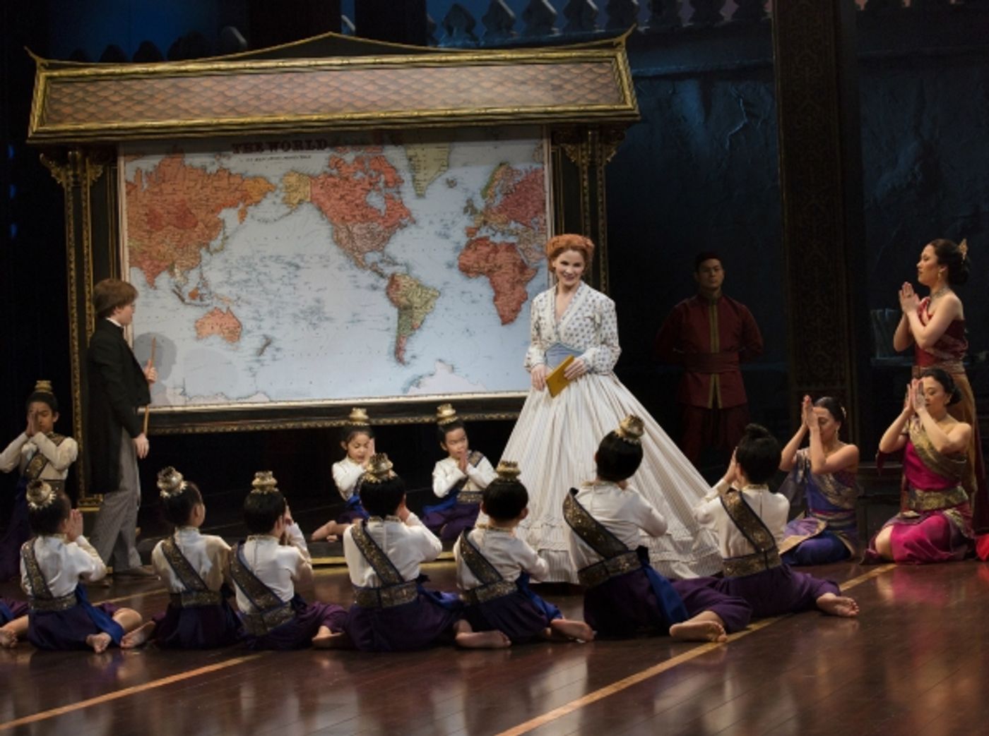 Photo Flash: A Stunning First Look at Kelli O'Hara, Ken Watanabe and More in THE KING AND I Image