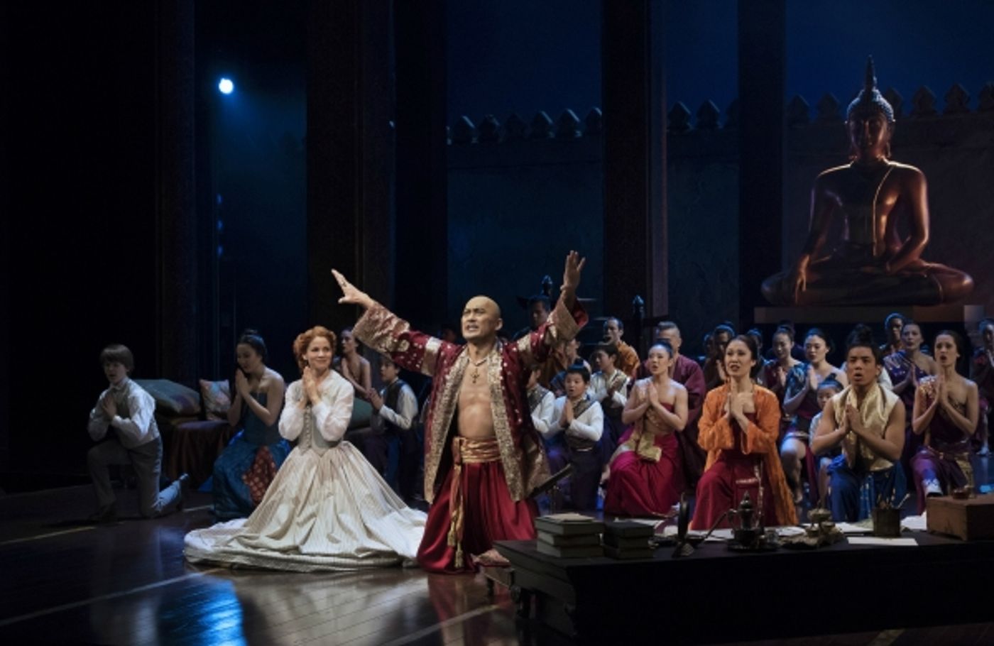 Photo Flash: A Stunning First Look at Kelli O'Hara, Ken Watanabe and More in THE KING AND I Image