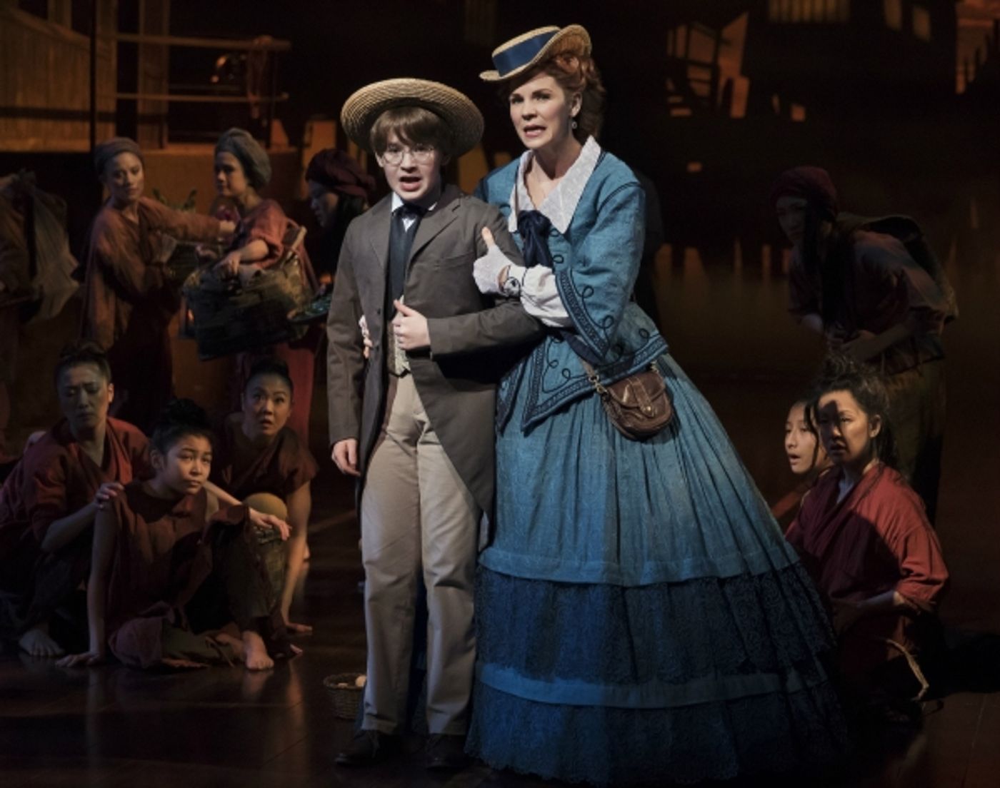 Photo Flash: A Stunning First Look at Kelli O'Hara, Ken Watanabe and More in THE KING AND I Image