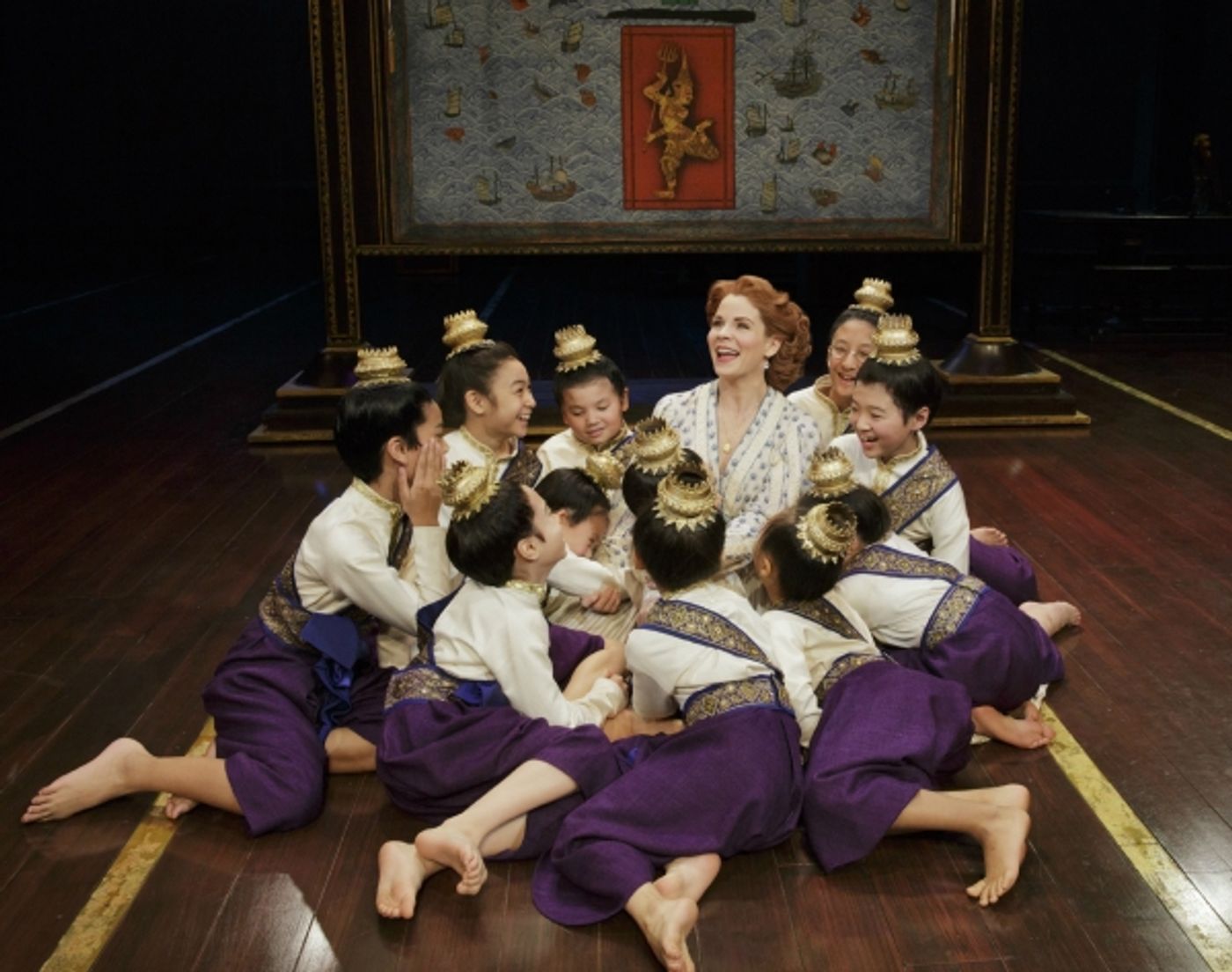 Photo Flash: A Stunning First Look at Kelli O'Hara, Ken Watanabe and More in THE KING AND I Image