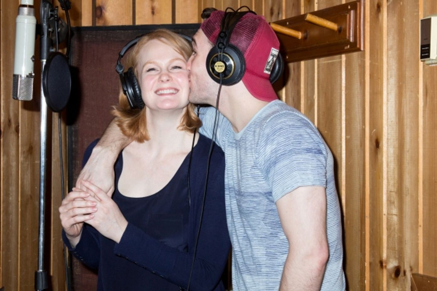 Photo Coverage: In the Recording Studio with JOHN & JEN's Kate Baldwin and Conor Ryan  Image