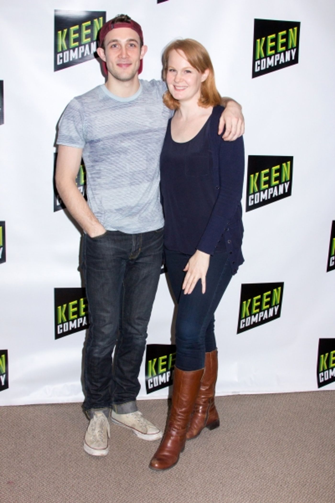 Photo Coverage: In the Recording Studio with JOHN & JEN's Kate Baldwin and Conor Ryan  Image