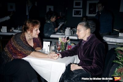 Devlin and Julie Wilson at  Cast Party on October 30, 2006 in New York City. Photo