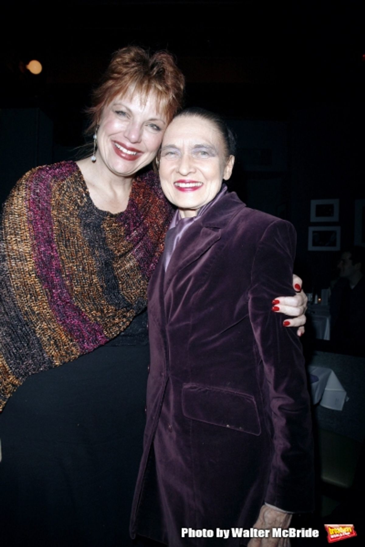 Devlin and Julie Wilson  at Jim Caruso''s Cast Party on October 30, 2006 in New York City. at 