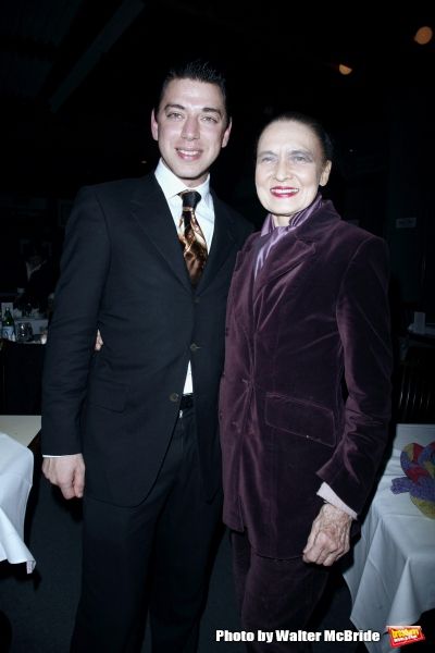 Malan Breton with Julie Wilson e performing at Jim Caruso''s Cast Party on October 30 Photo