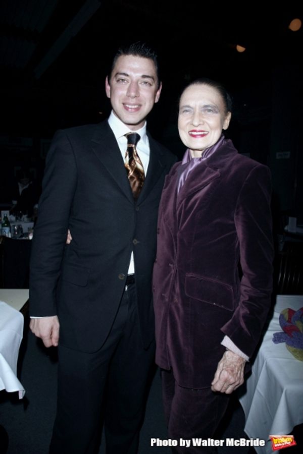 Malan Breton with Julie Wilson e performing at Jim Caruso''s Cast Party on October 30 Photo