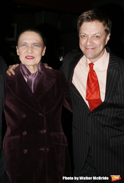 Jim Caruso with Julie Wilson at Jim Caruso''s Cast Party on October 30, 2006 in New Y Photo
