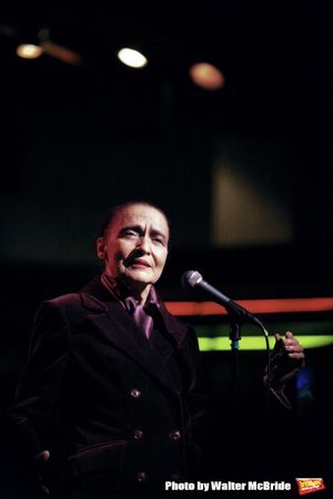 Julie Wilson performs at Jim Caruso''s Cast Party on October 30, 2006 in New York Cit Photo