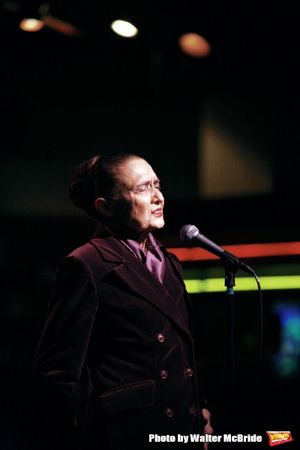 Julie Wilson performs at Jim Caruso''s Cast Party on October 30, 2006 in New York Cit Photo