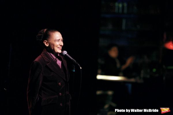 Julie Wilson performs at Jim Caruso''s Cast Party on October 30, 2006 in New York Cit Photo