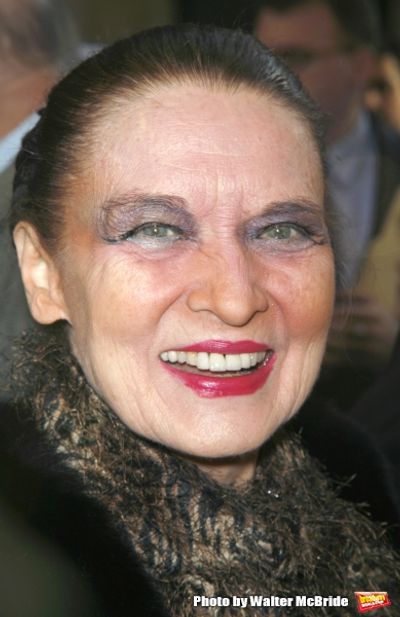Julie Wilson arriving for the Opening Night Performance of LOVEMUSIK at the Biltmore  Photo