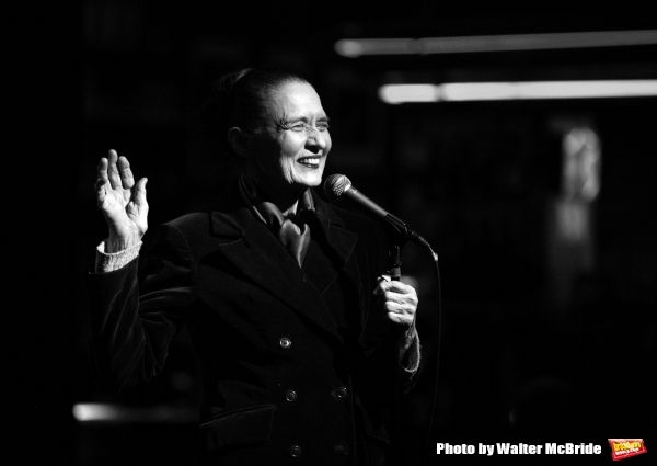 Julie Wilson performs at Jim Caruso''s Cast Party on October 30, 2006 in New York Cit Photo