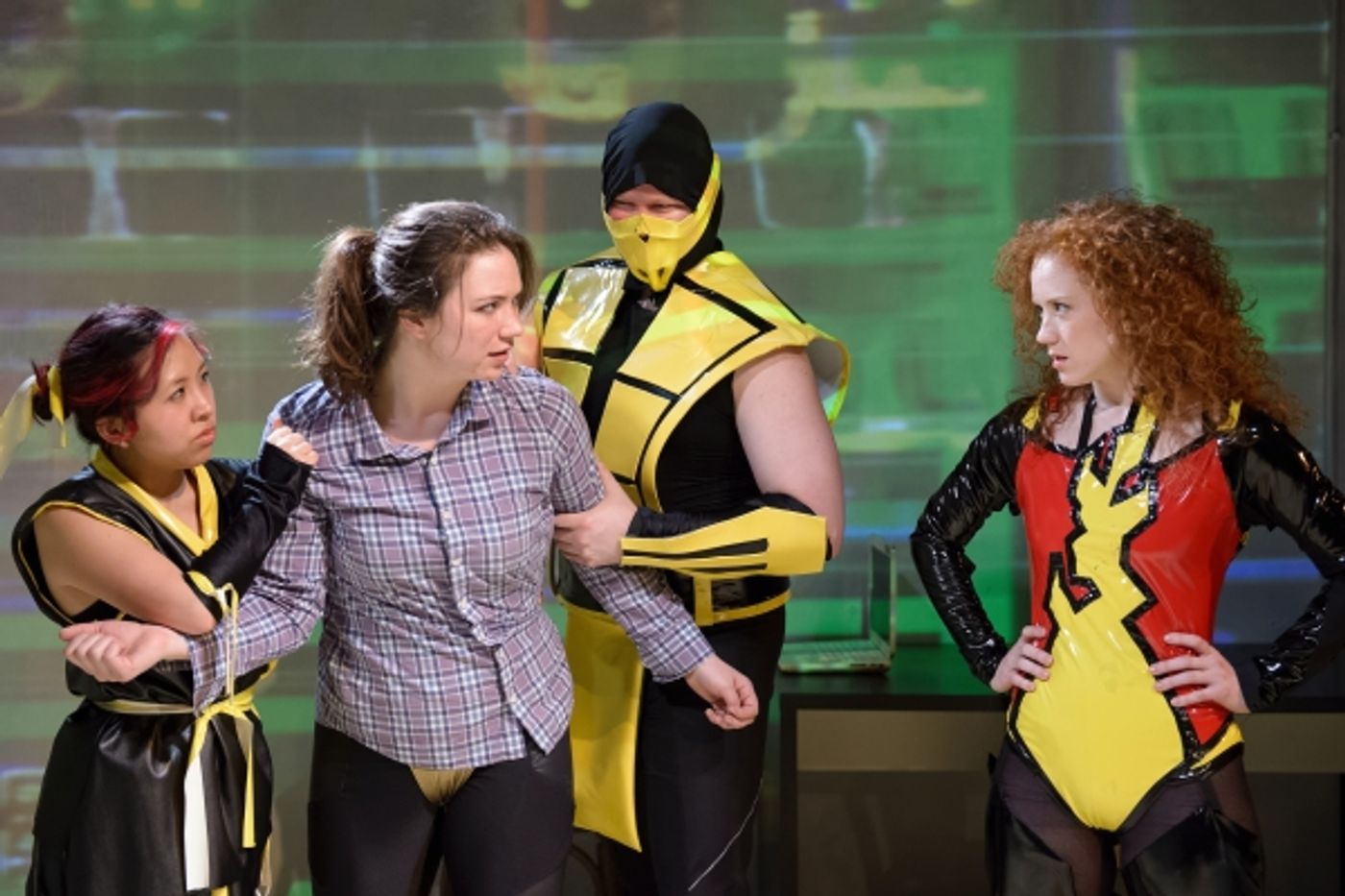 Photo Flash: First Look at Strange Bedfellows Theatre's BADFIC LOVE, Opening Tonight  Image