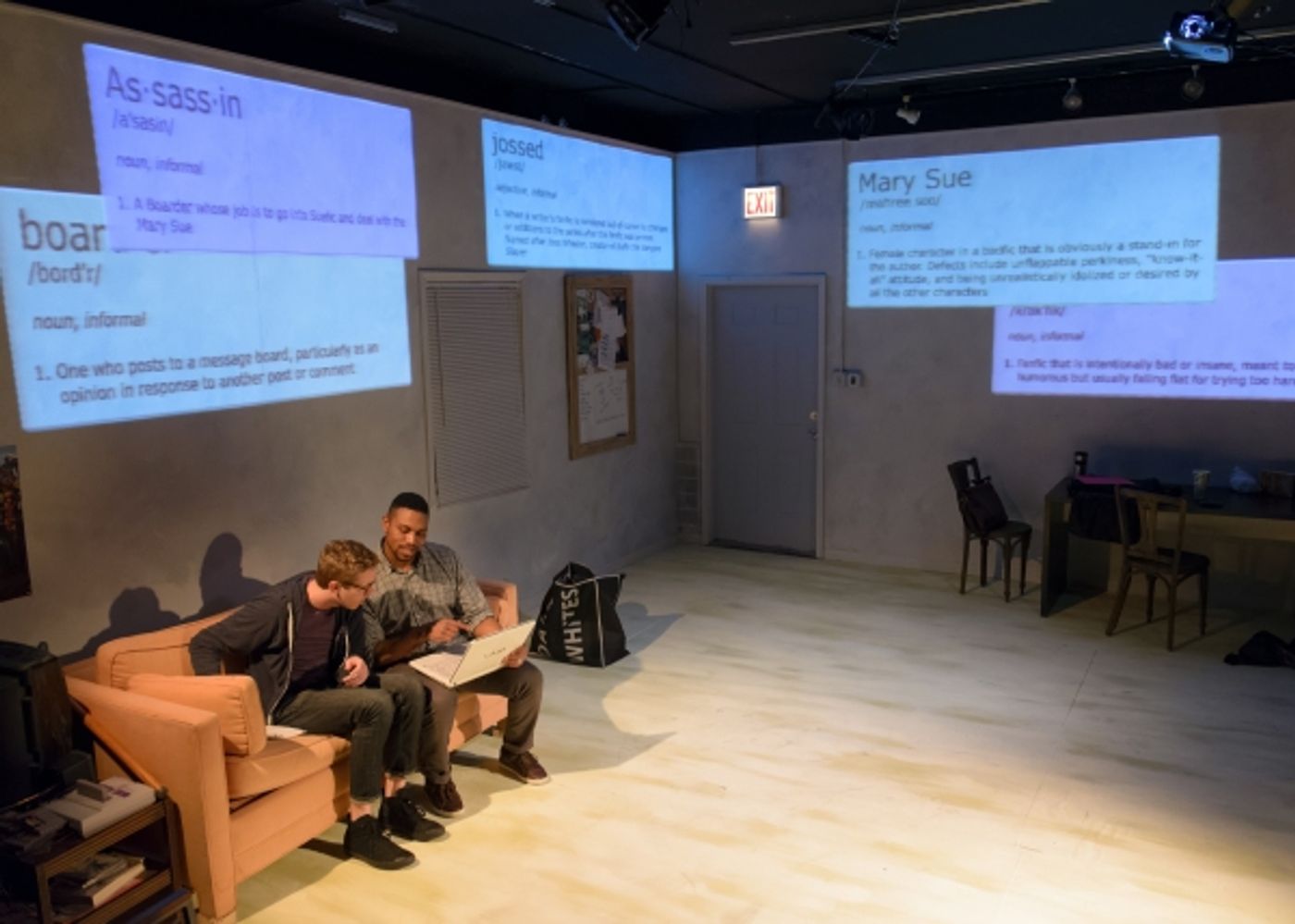 Photo Flash: First Look at Strange Bedfellows Theatre's BADFIC LOVE, Opening Tonight  Image