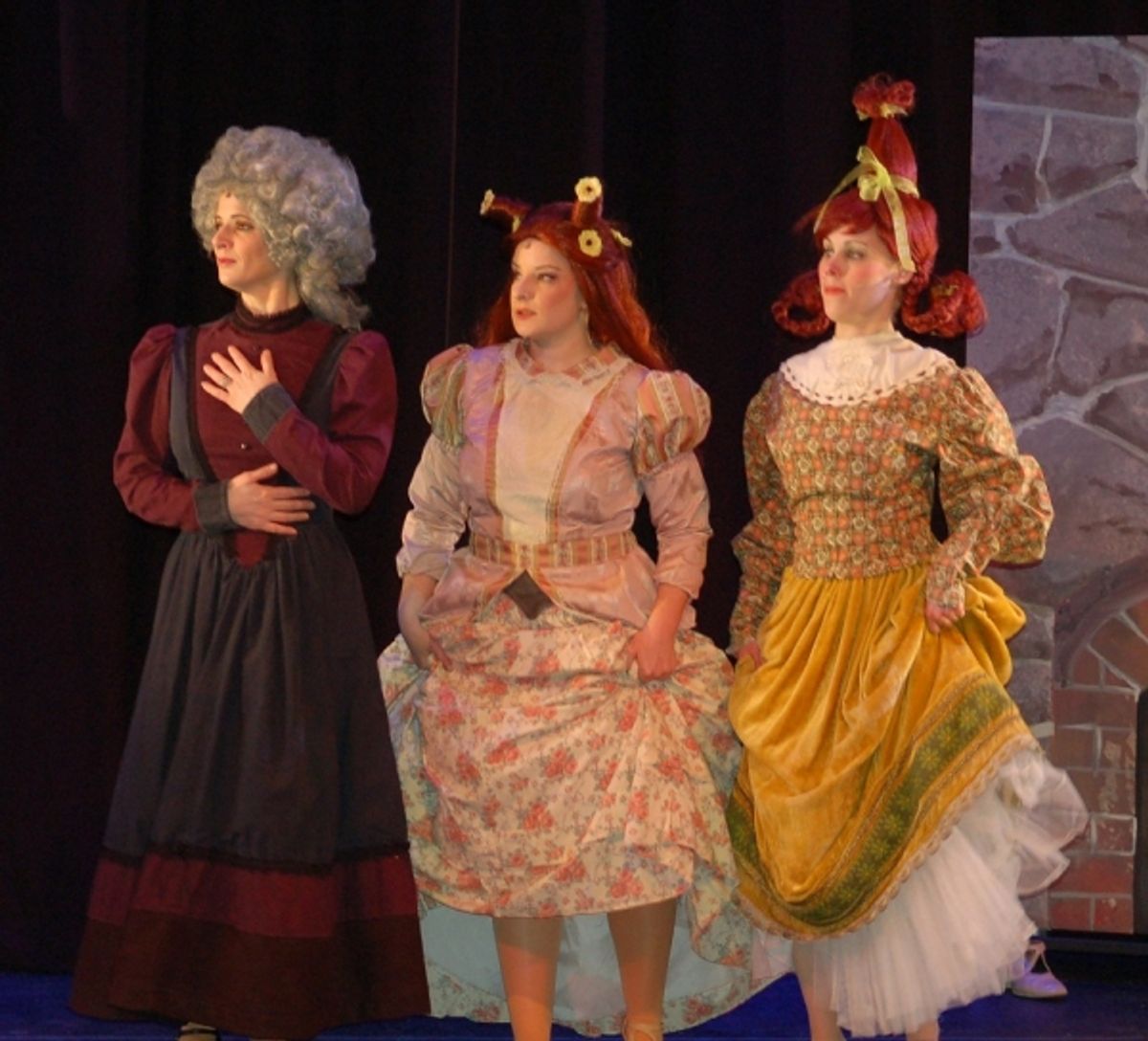 Maryellen Molfetta, Kate Keating,  Alyson Clancy
 at 