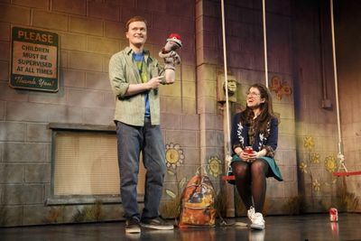 Steven Boyer and Sarah Stiles Photo
