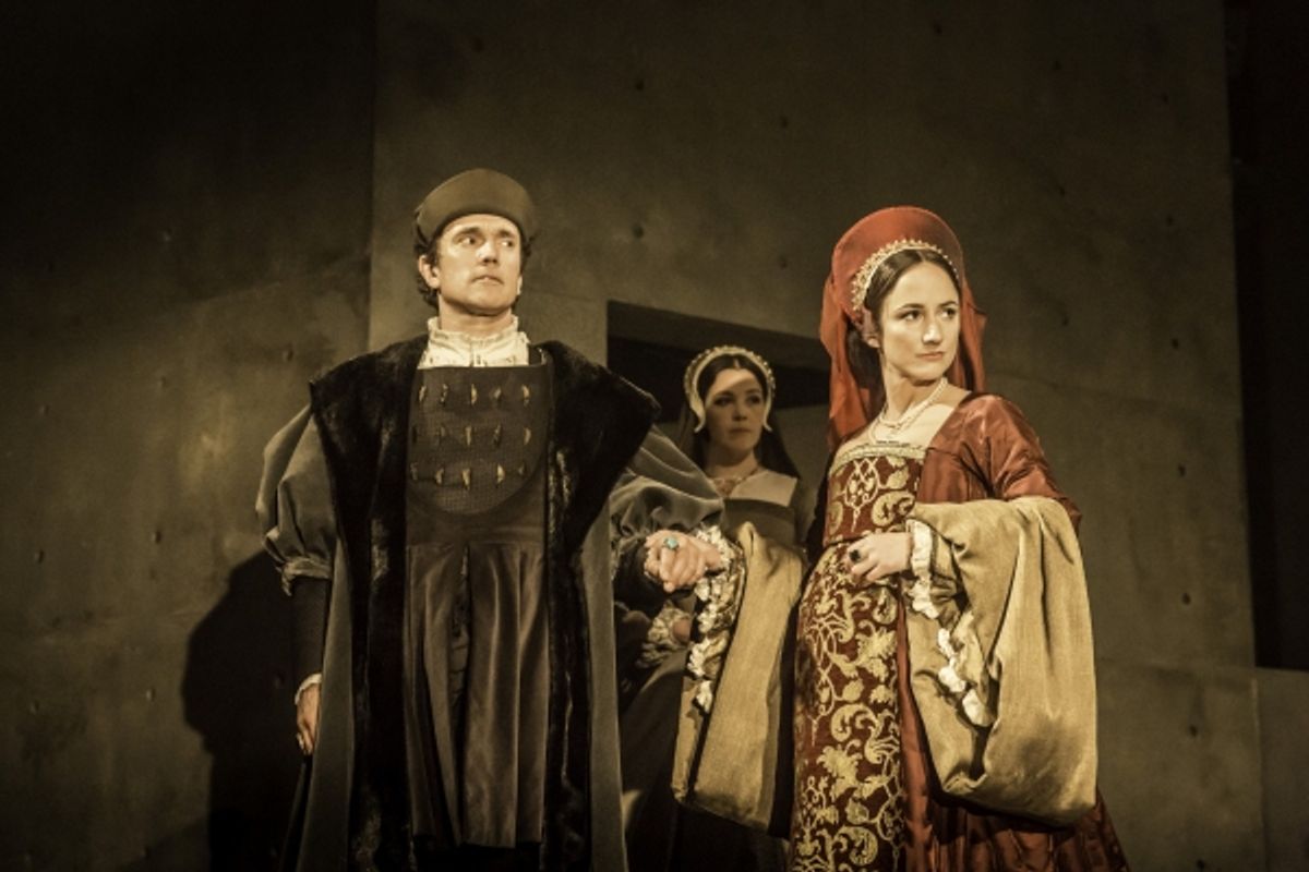 Ben Miles and Lydia Leonard at 