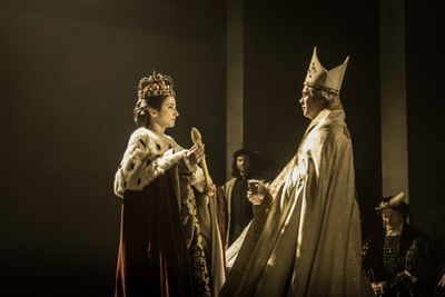 Lydia Leonard and Giles Taylor Photo
