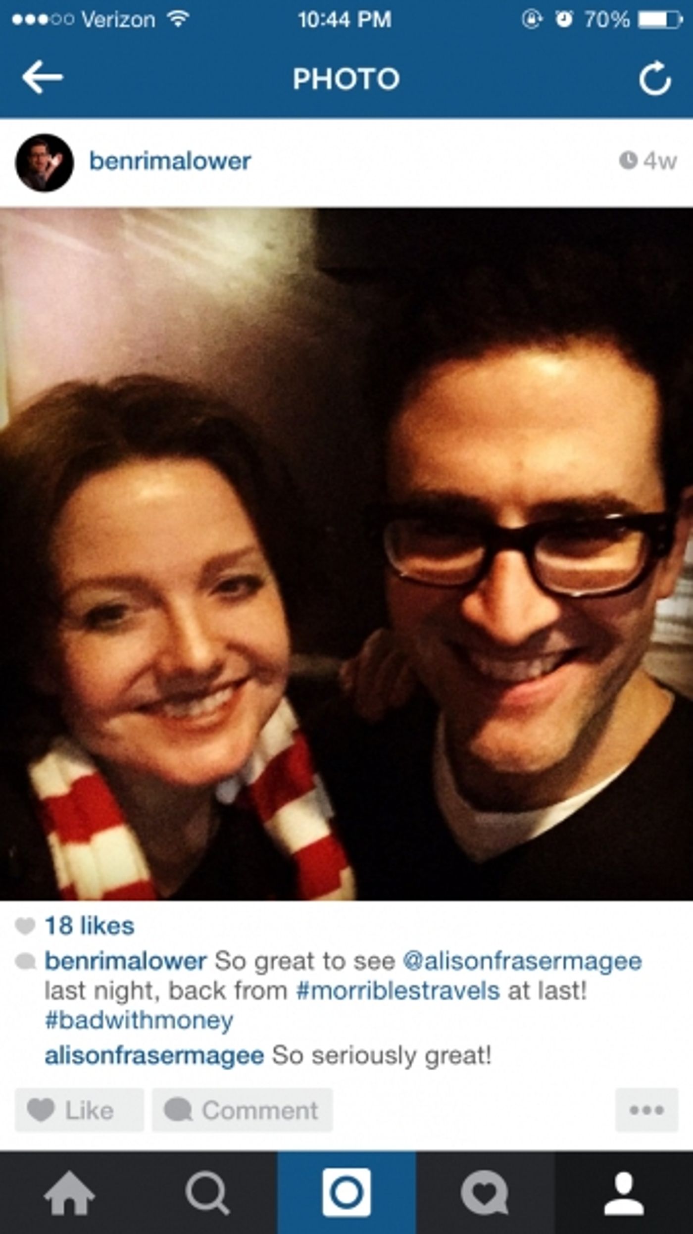 BWW Exclusive: A Look Back at Ben Rimalower's Celebrity Visits! BAD WITH MONEY and PATTI ISSUES Close in San Fran Tonight  Image