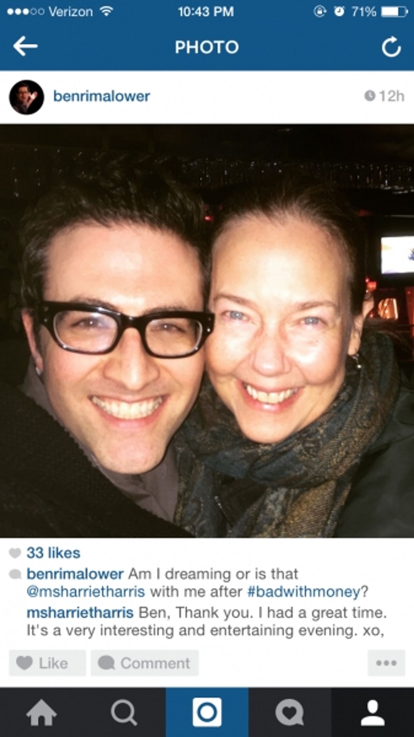 BWW Exclusive: A Look Back at Ben Rimalower's Celebrity Visits! BAD WITH MONEY and PATTI ISSUES Close in San Fran Tonight  Image