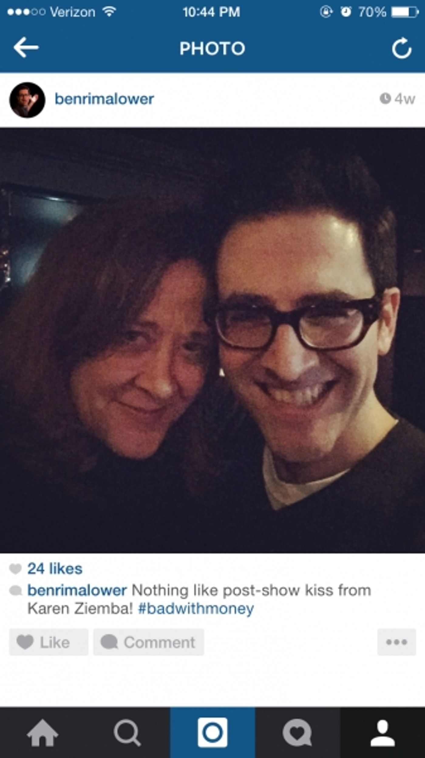 BWW Exclusive: A Look Back at Ben Rimalower's Celebrity Visits! BAD WITH MONEY and PATTI ISSUES Close in San Fran Tonight  Image