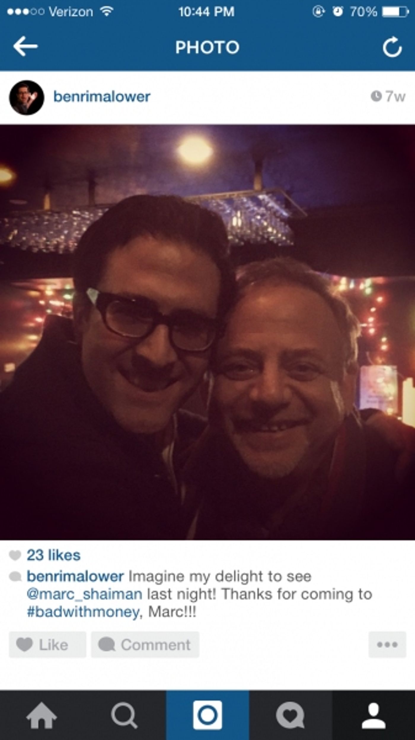 BWW Exclusive: A Look Back at Ben Rimalower's Celebrity Visits! BAD WITH MONEY and PATTI ISSUES Close in San Fran Tonight  Image