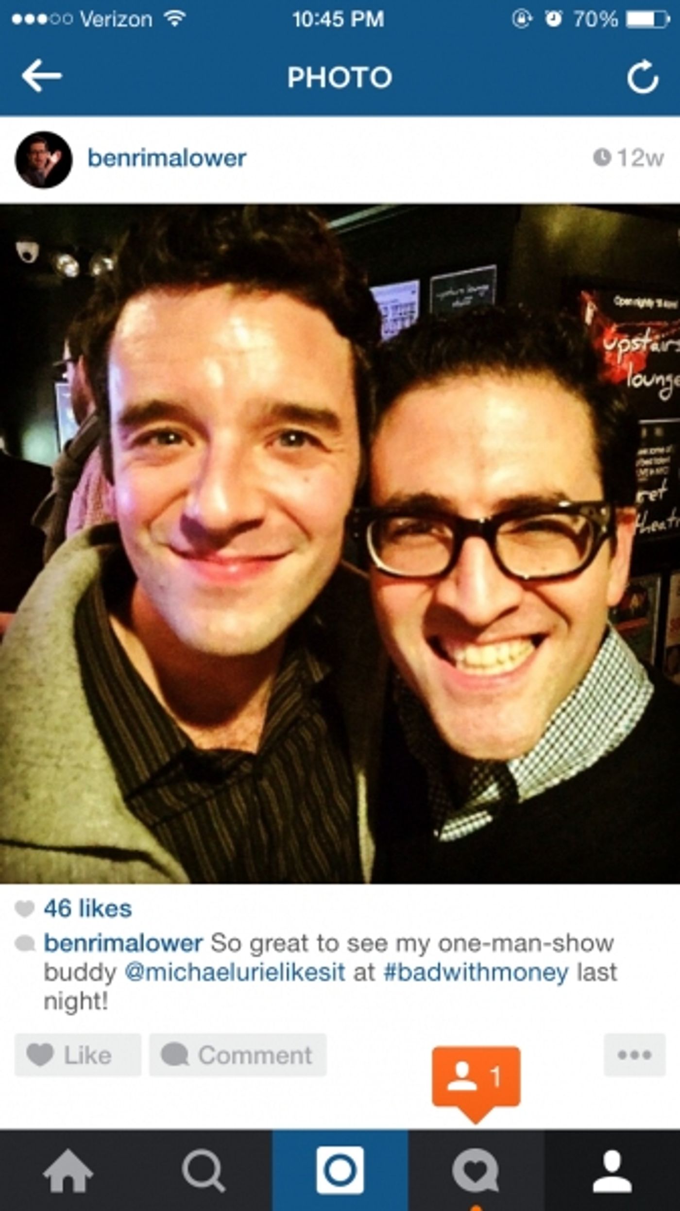 BWW Exclusive: A Look Back at Ben Rimalower's Celebrity Visits! BAD WITH MONEY and PATTI ISSUES Close in San Fran Tonight  Image