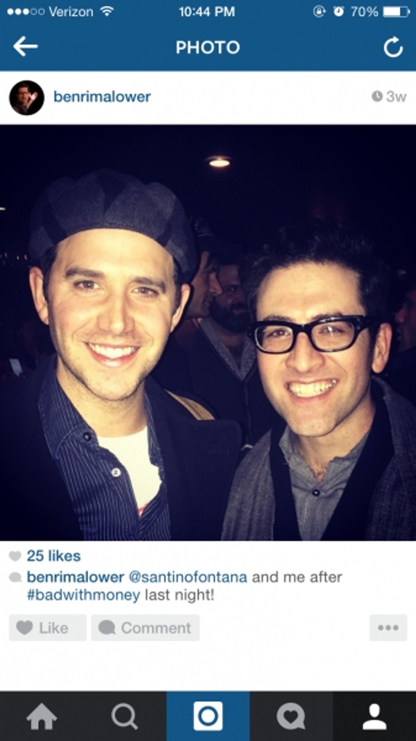 BWW Exclusive: A Look Back at Ben Rimalower's Celebrity Visits! BAD WITH MONEY and PATTI ISSUES Close in San Fran Tonight  Image