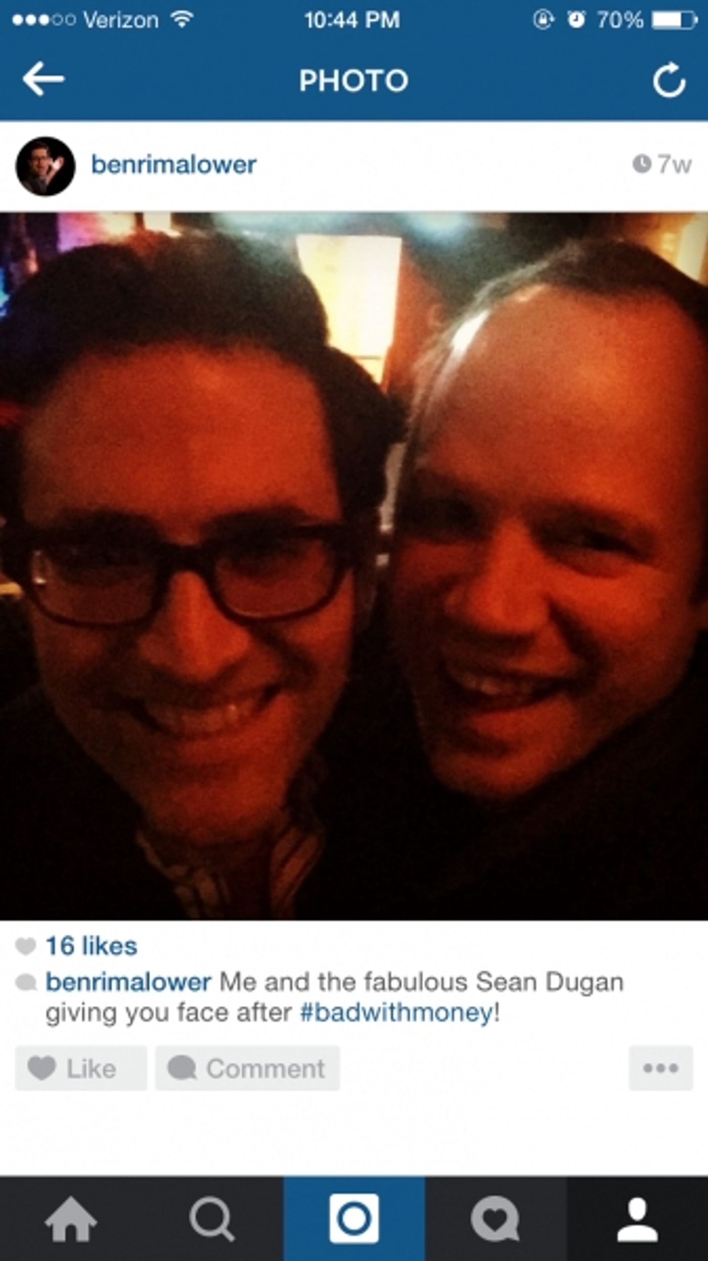 BWW Exclusive: A Look Back at Ben Rimalower's Celebrity Visits! BAD WITH MONEY and PATTI ISSUES Close in San Fran Tonight  Image