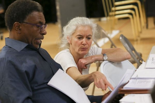 Keith David and Elise Thoron Photo