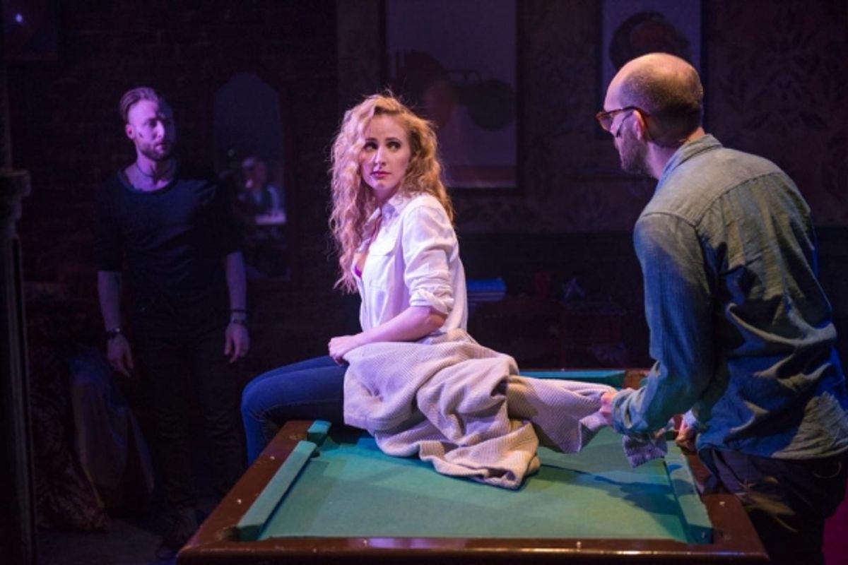 Chris Logan, Amanda Horvath and Matt W. Miles at 