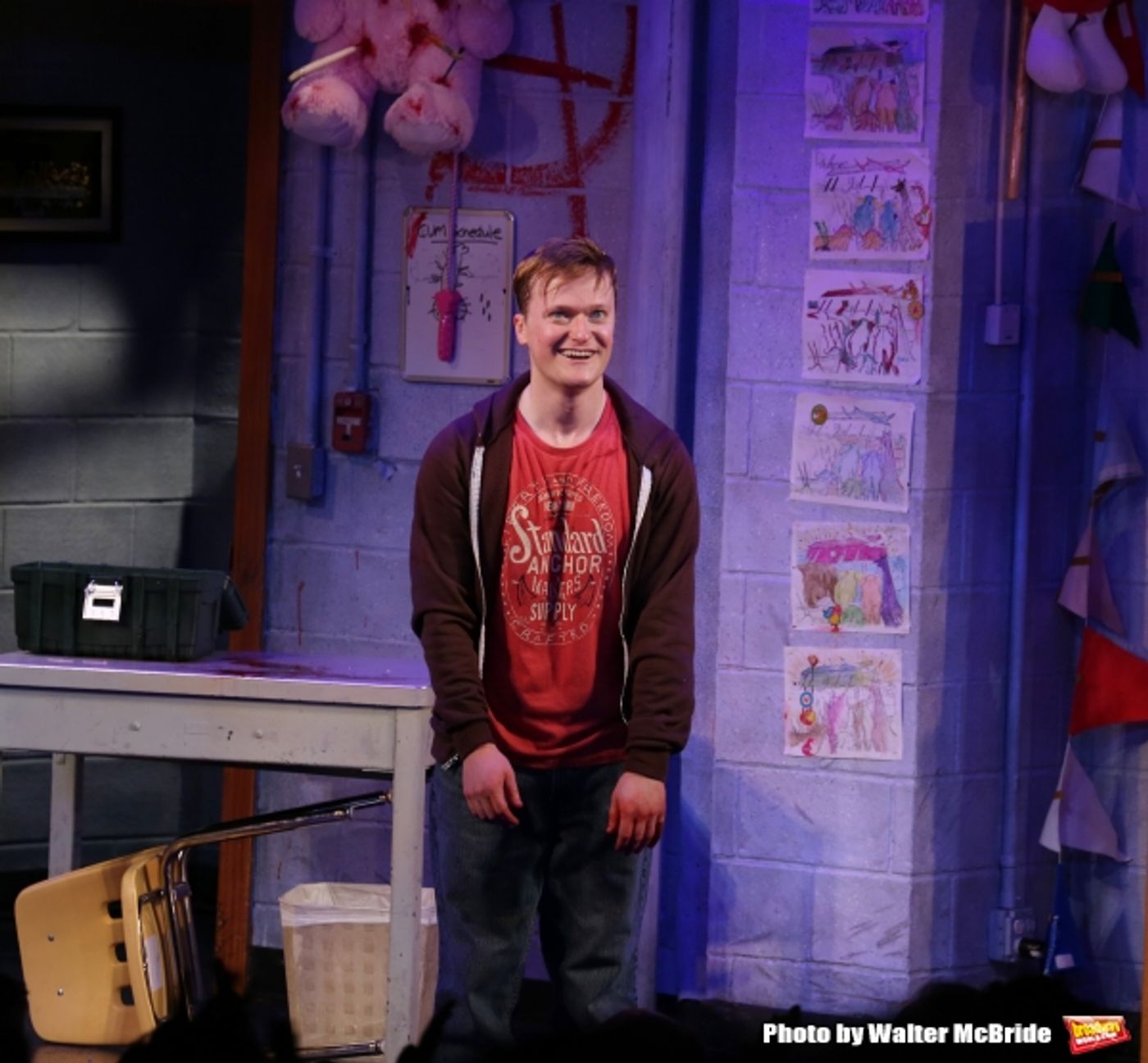 Photo Coverage: Steven Boyer & the Cast of Broadway's HAND TO GOD Take Opening Night Bows!  Image