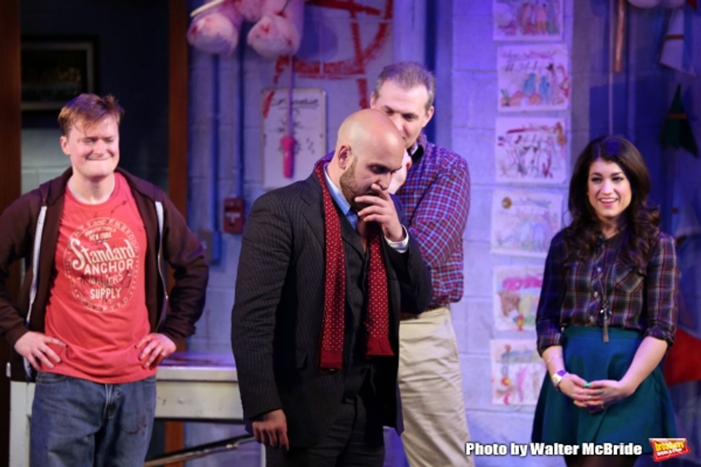 Photo Coverage: Steven Boyer & the Cast of Broadway's HAND TO GOD Take Opening Night Bows!  Image