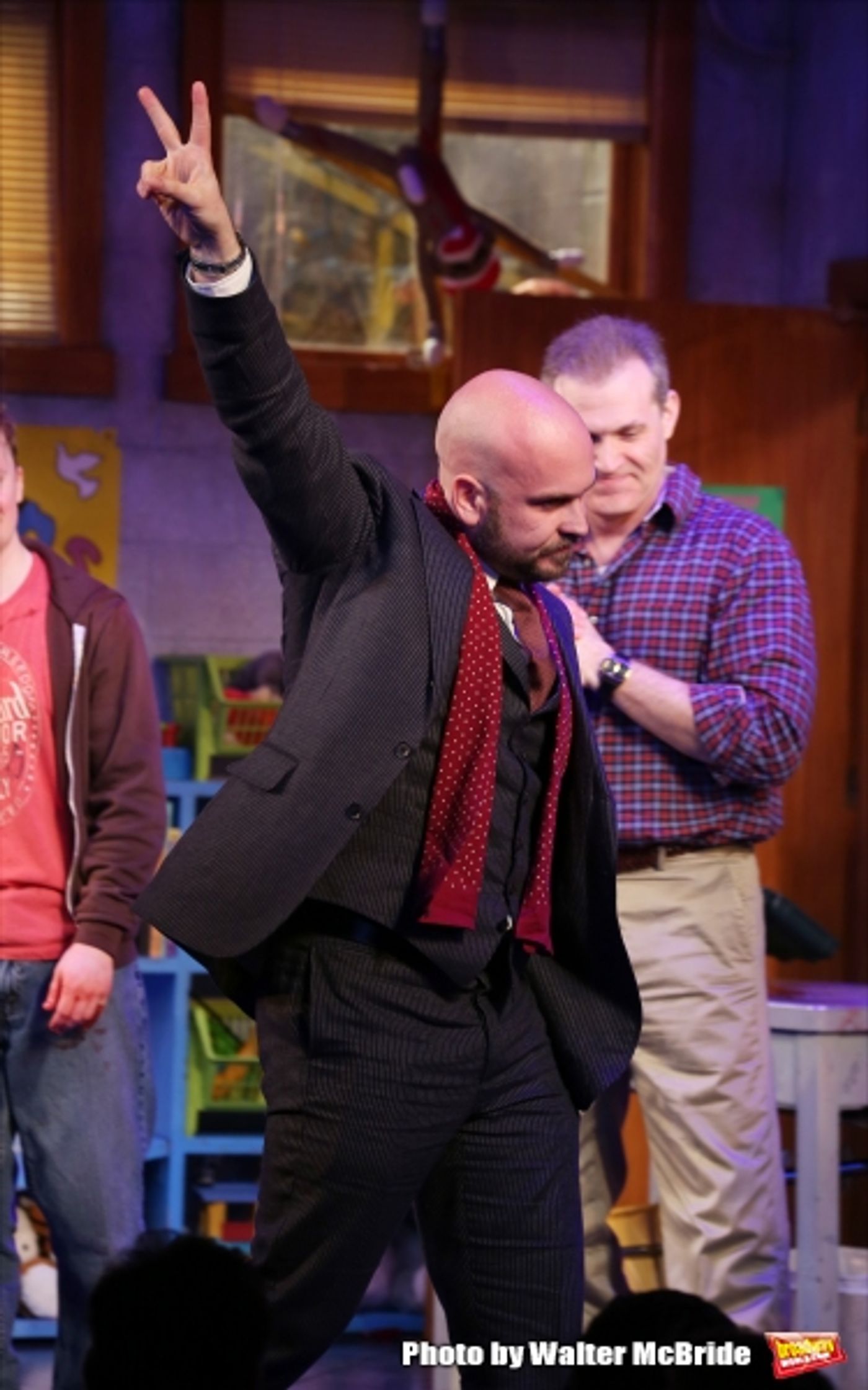 Photo Coverage: Steven Boyer & the Cast of Broadway's HAND TO GOD Take Opening Night Bows!  Image