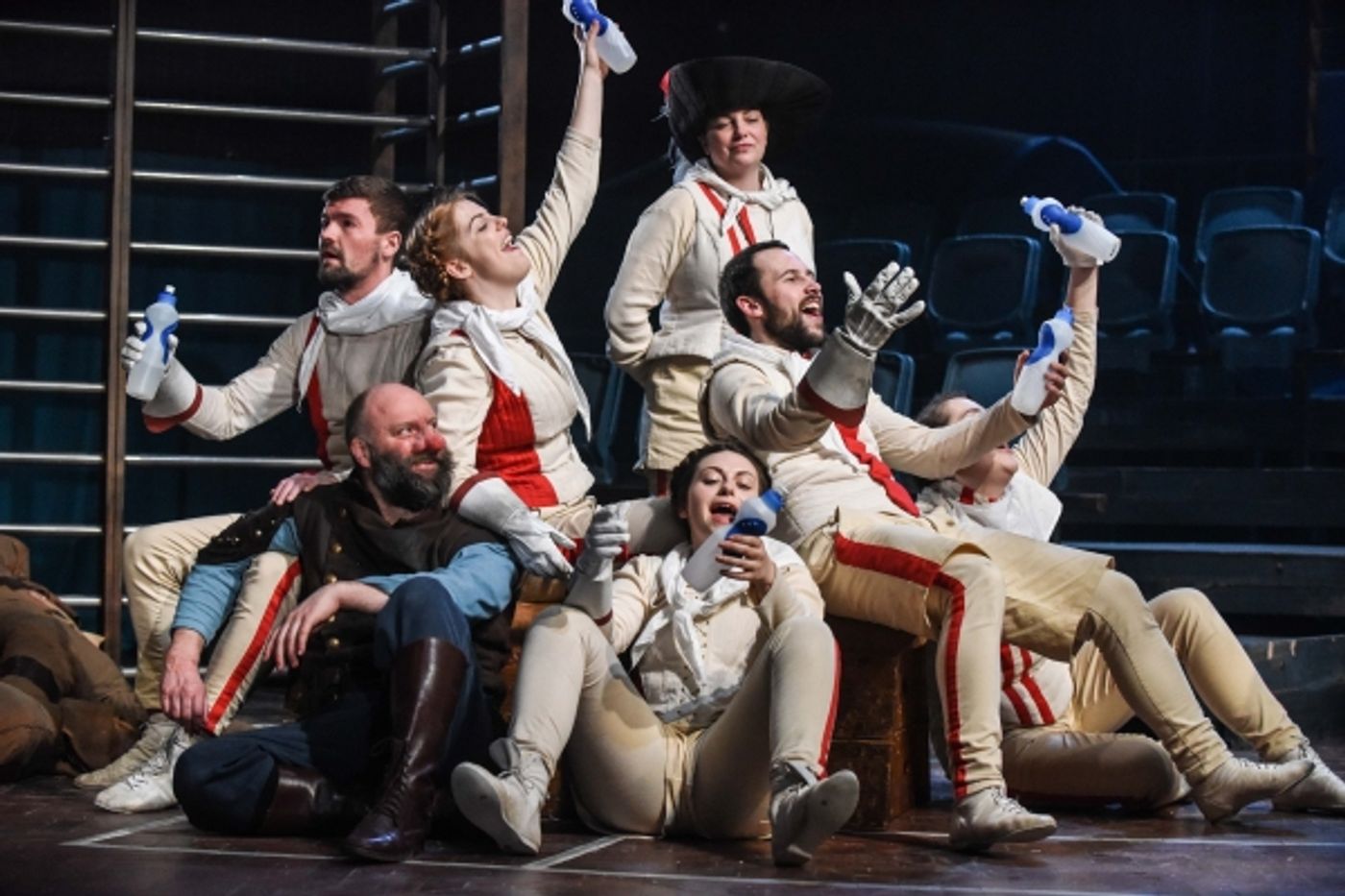 Photo Flash: First Look at Nigel Barrett, Cath Whitefield, Chris Jared & More in Northampton Stage's CYRANO DE BERGERAC  Image