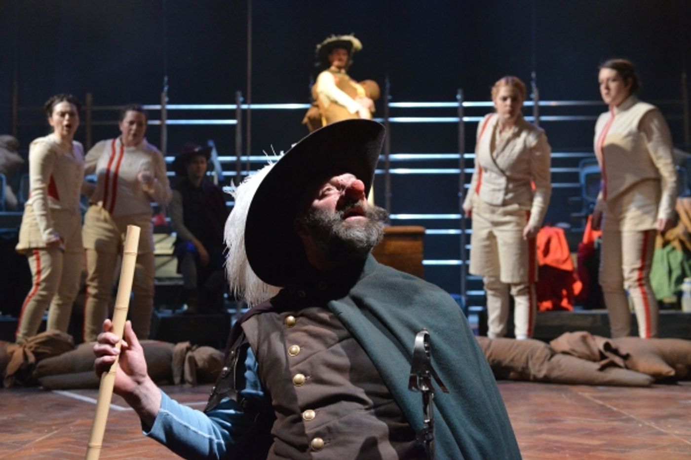 Photo Flash: First Look at Nigel Barrett, Cath Whitefield, Chris Jared & More in Northampton Stage's CYRANO DE BERGERAC  Image