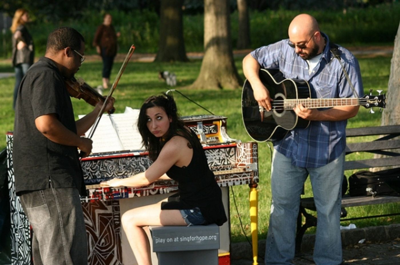 Photo Flash: Sing for Hope Pianos to Return to NYC This Summer Photo Flash: Sing for Hope Pianos to Return to NYC This Summer Image