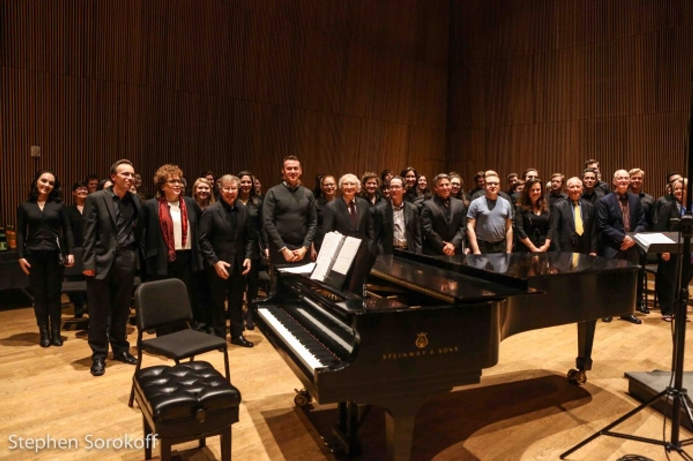 Photo Coverage: BEYOND BROADWAY Composers Go Choral - Harnick, Schwartz, Lippa & More! Photo Coverage: BEYOND BROADWAY Composers Go Choral - Harnick, Schwartz, Lippa & More! Image