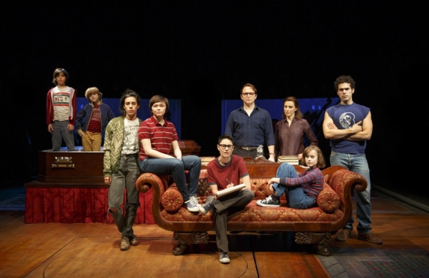 Photo Flash: Meet the Family- First Look at FUN HOME on Broadway!  Image