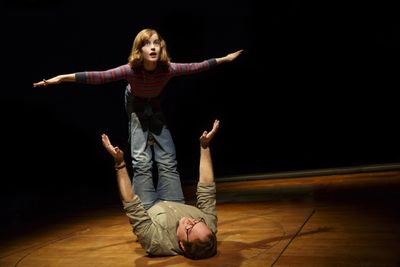 Sydney Lucas, Michael Cerveris Photo