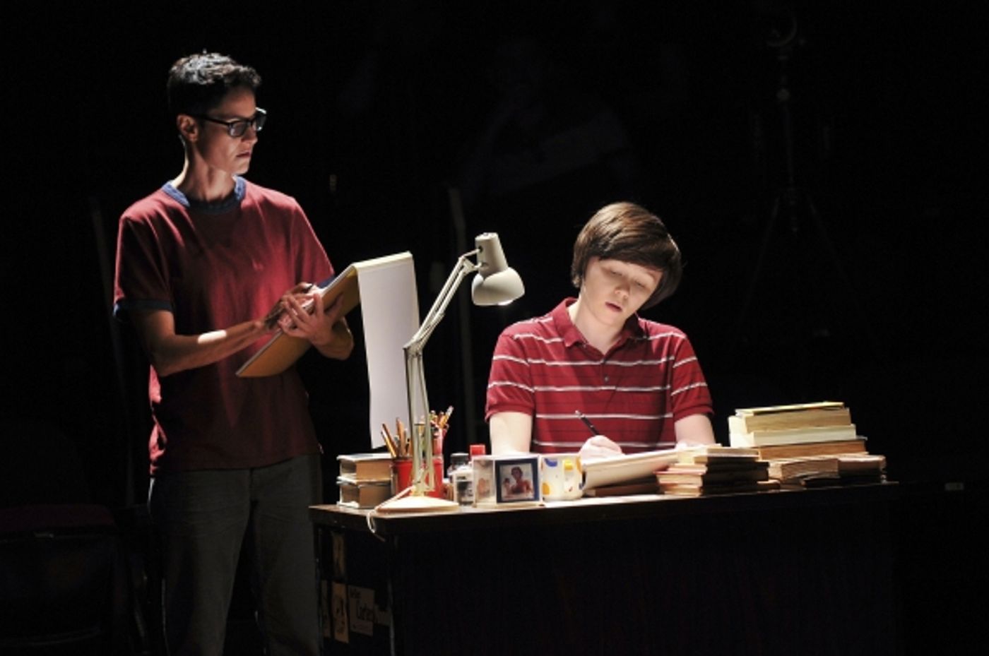 Photo Flash: Meet the Family- First Look at FUN HOME on Broadway!  Image